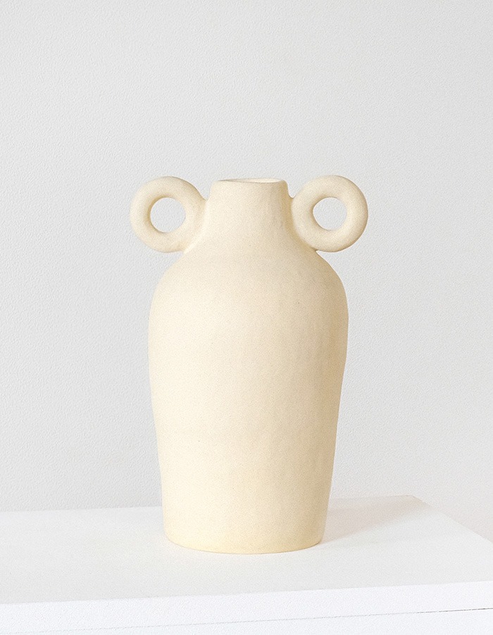 백합도자기) Horn Vase (마지막 수량)