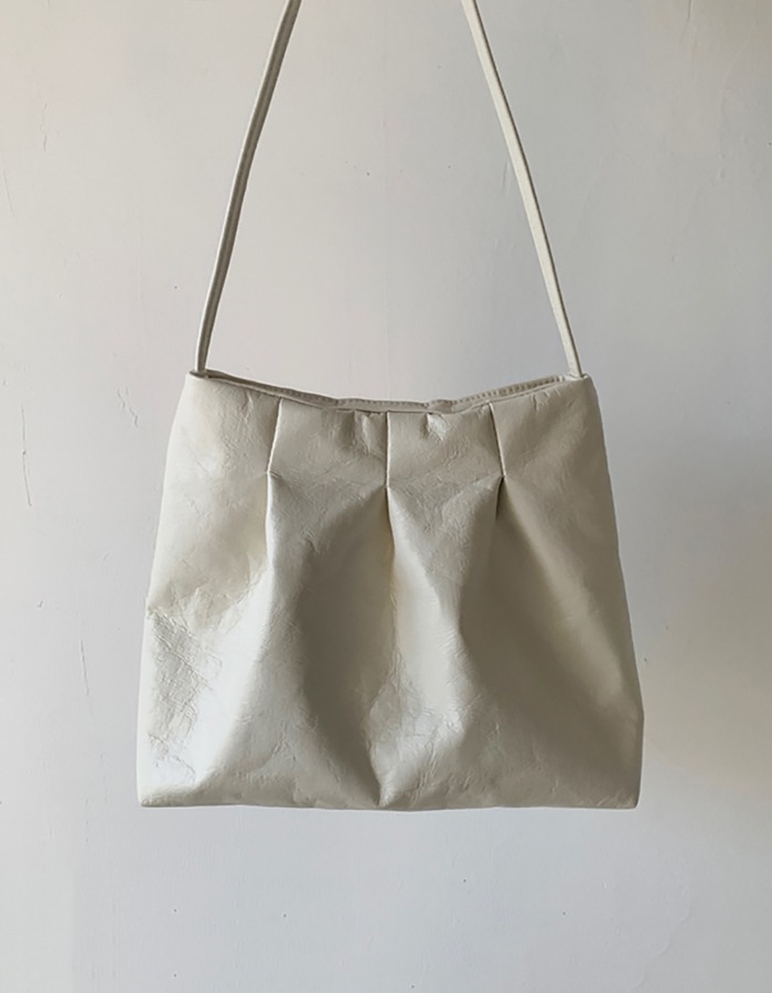 makeforest) Vegan Leather Pottery Bag - medium