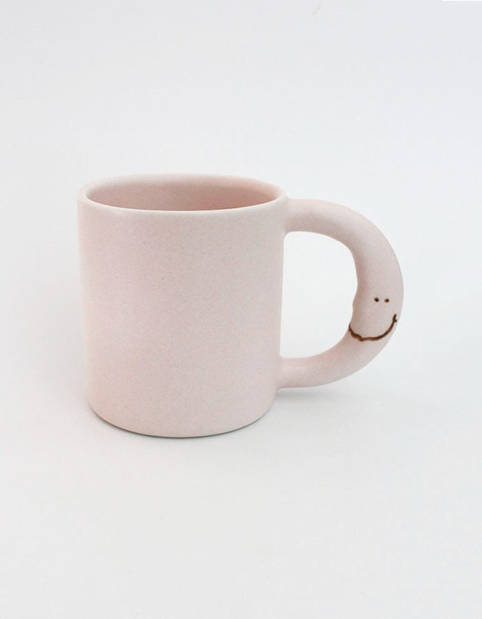 Nightfruiti) Smile moon cup (milky pink)