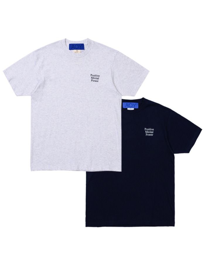 AOY) PMP EMBROIDERY SHORT SLEEVE TSHIRTS 2차 재입고