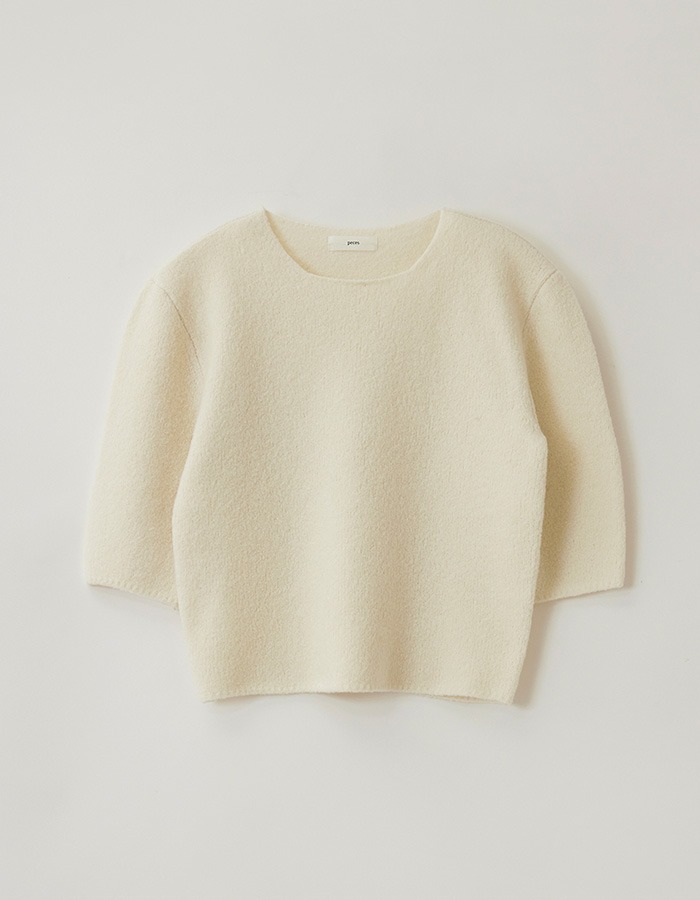 peces) Chagall Boucle Knit (Ivory)