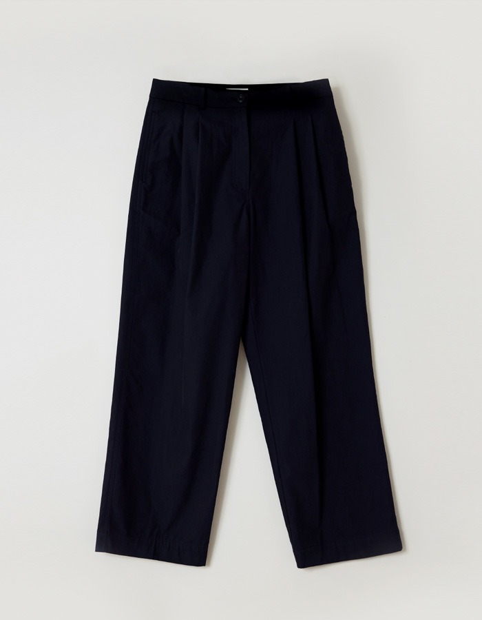 peces) Gaugin cotton pants (French navy)