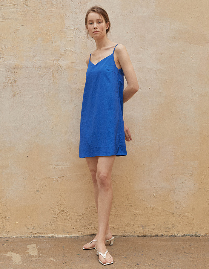 LENUEE) Estelle mini dress (Blue)