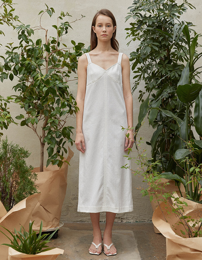 LENUEE) Lily summer dress (White)