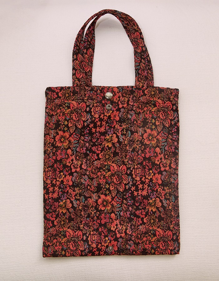 cosmoss) Vintage Floral Zagard Bag (Red) *Limited Item*