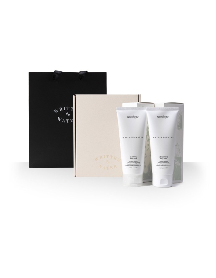 WRITTEN on WATER) body set - essential wash and moisturizing