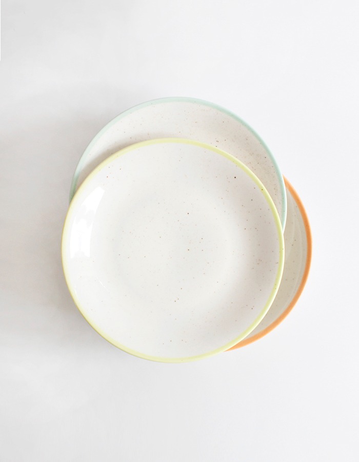 Only al,thing) lapalma sandy Plate (lime∙mint∙orange)
