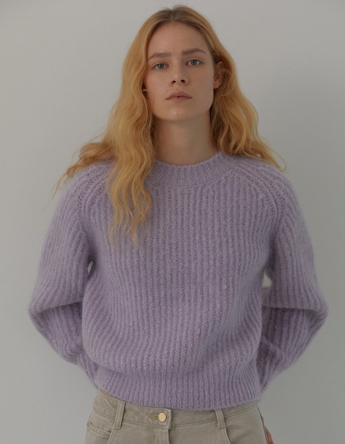 H eight) TOMMA SWEATER _ LILAC