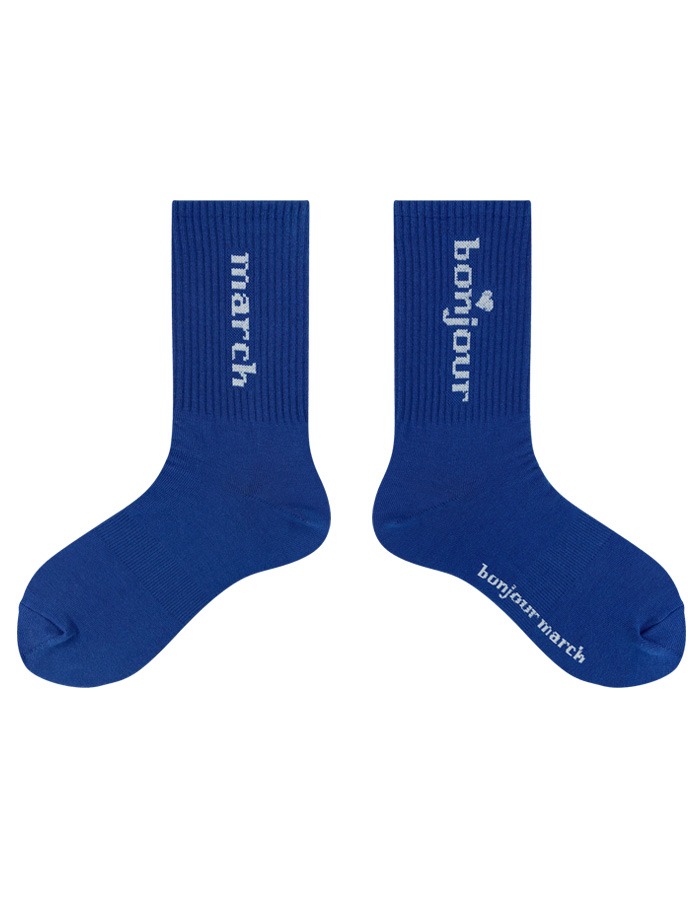 Bonjour March) Bonjour march luv sporty socks (2 Color)