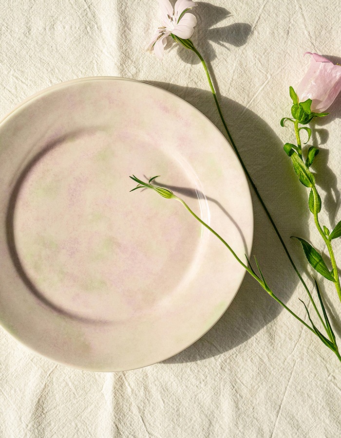 Saie Pottery) waterside &#039;pink&#039; _ small plate 재입고