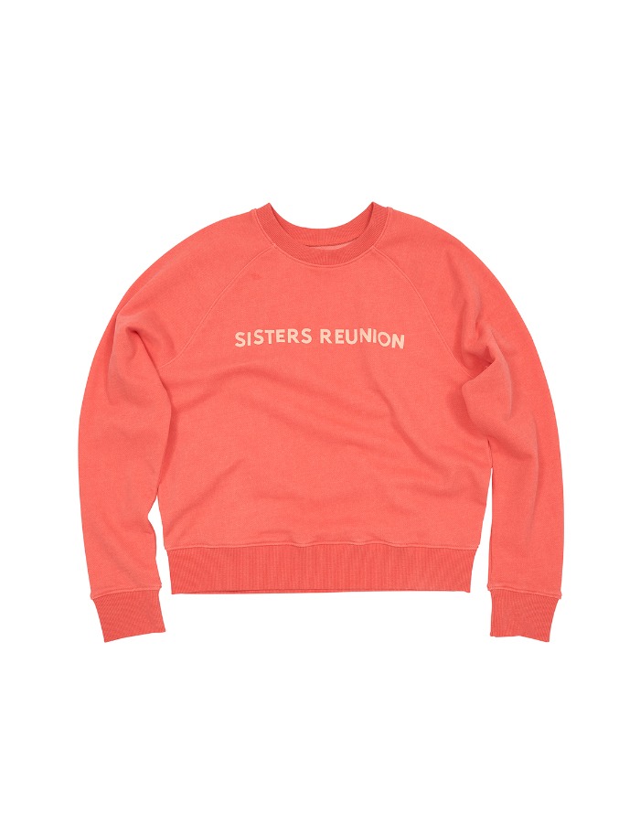 fille) Sisters Reunion Sweatshirt - Tangerine Tango, Standard