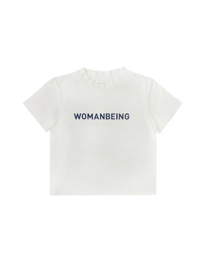 fille) Womanbeing T-shirt - Navy