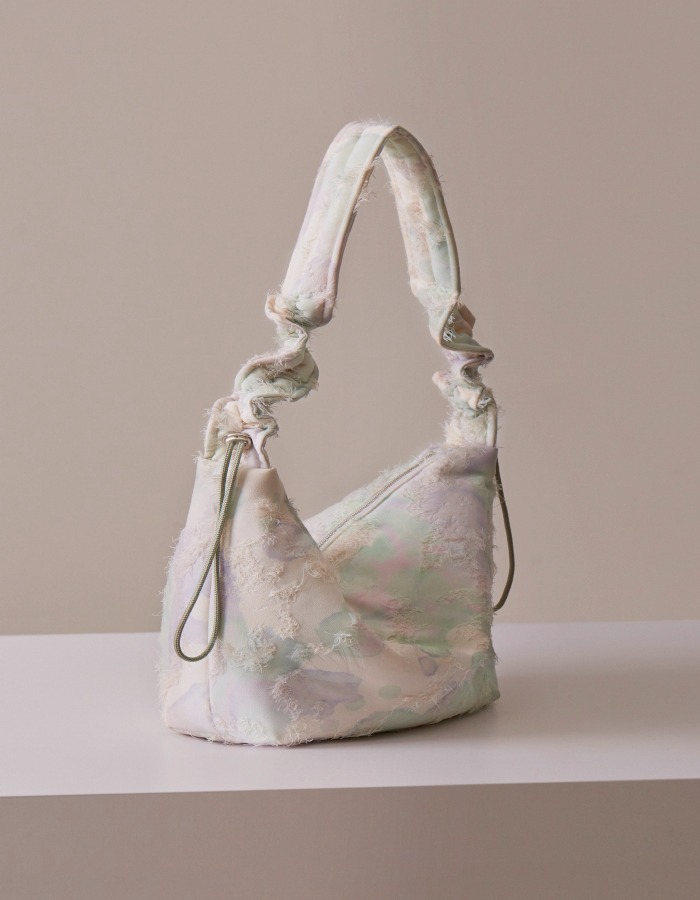rysm) Porcelain bag - Purple Green