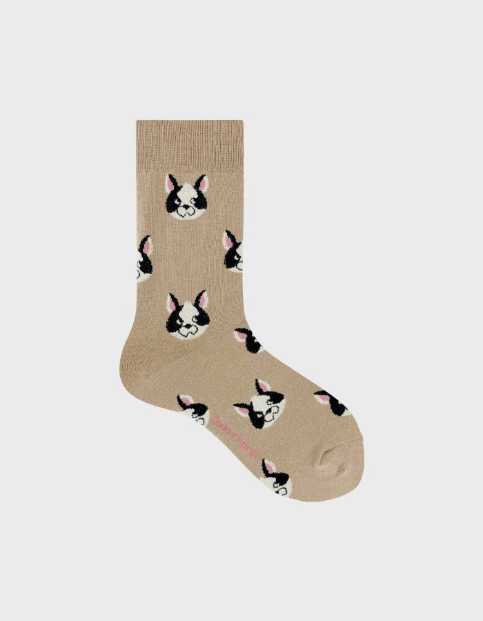 Bonjour March) Cochon socks