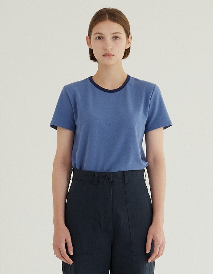 tolo) Soft Touch Tee (Blue) 2차 재입고