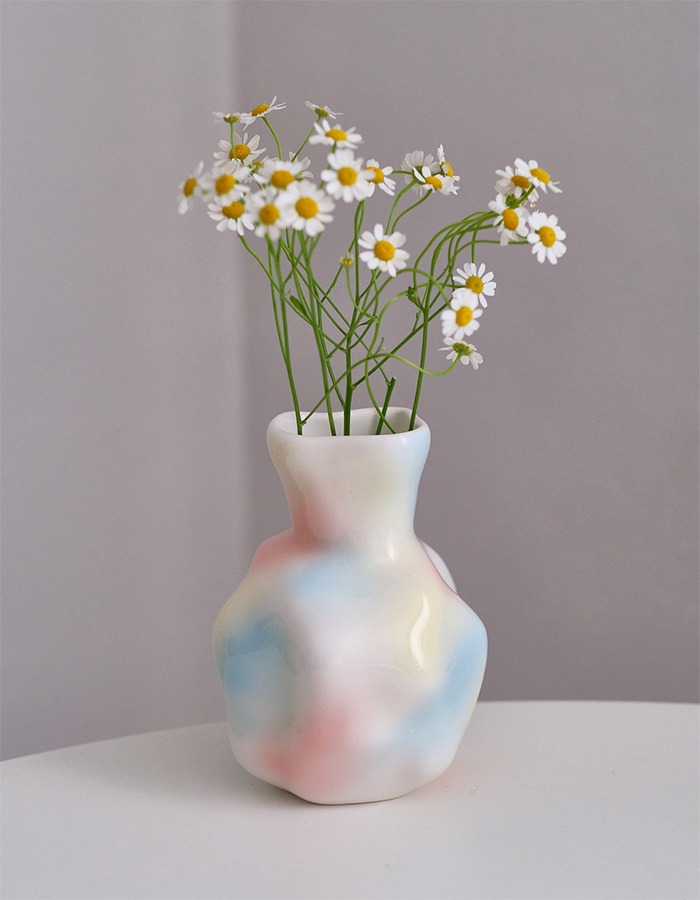 Joo Object) Lumpy Vase (Airbrush Painting)