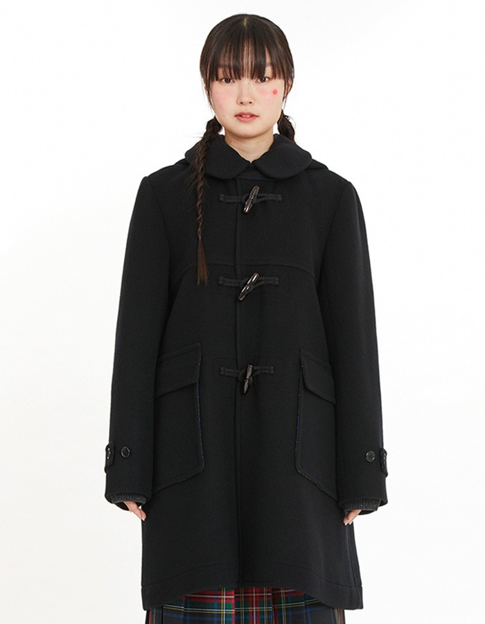 BOCBOK) Tteokbokki Coat (Black) *10월 중순 순차 발송
