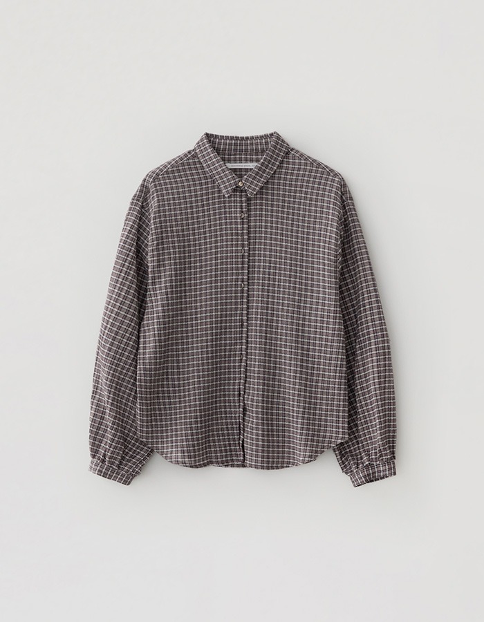tolo) Tommy Shirt (Navy Check)