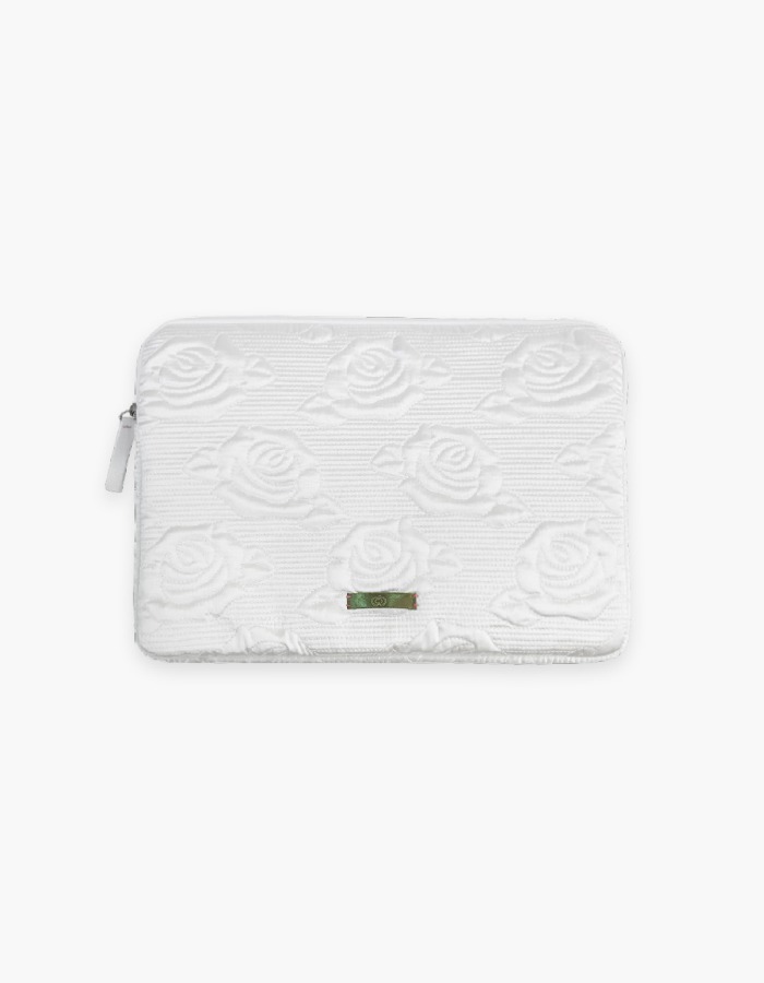 Colocynth) POOH NOTEBOOK POUCH GLOSSY WHITE ROSE 재입고